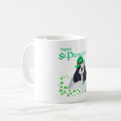 American Cocker Spaniel St. Patrick's Day Kaffeetasse (Vorderseite Links)