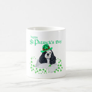 American Cocker Spaniel St. Patrick's Day Kaffeetasse