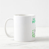 American Cocker Spaniel St. Patrick's Day Kaffeetasse (Links)