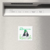 American Cocker Spaniel St. Patrick's Day Magnet (In Situ (Geschirrspüler))