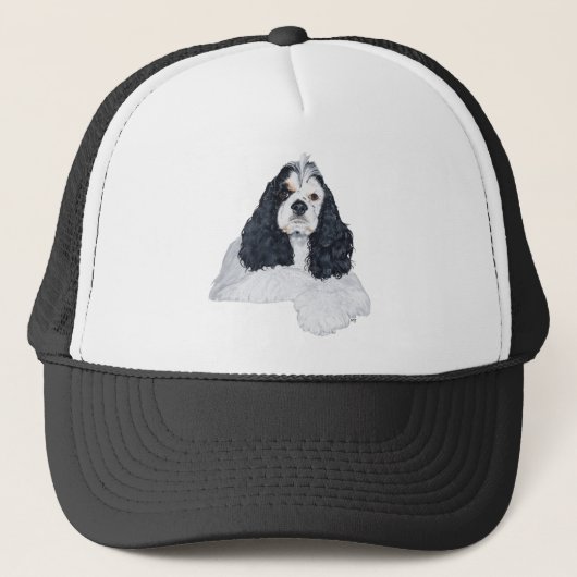 American Cocker Spaniel Truckerkappe (Vorderseite)