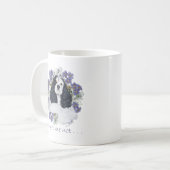 American Cocker Spaniel vergessen mich nicht Kaffeetasse (Vorderseite Links)