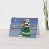 American Cocker Spaniel Weihnachten (Vorderseite)