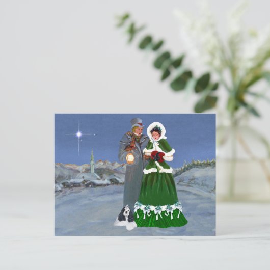 American Cocker Spaniel Weihnachten (Stehend Vorderseite)