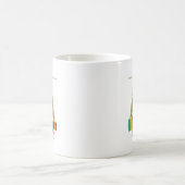 American Cocker Spaniel Weihnachten Kaffeetasse (Mittel)