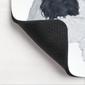 American Cocker Spaniel Weihnachten Mousepad (Ecke)