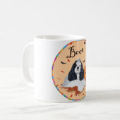 American Cocker Spanisch Halloween Kaffeetasse (Vorderseite Links)