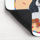 American Cocker Spanisch Halloween Mousepad (Ecke)