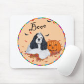 American Cocker Spanisch Halloween Mousepad (Mit Mouse)