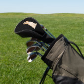 American Cocker Spanische Illustration! Golf Headcover (In SItu)