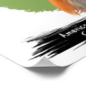 American Coonhound Portrait | Pet Portrait Poster (Ecke)