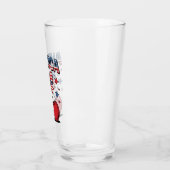 American Coquette Bow Cherry Aesthetic USA Flag Glas (Links)