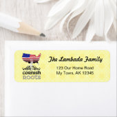 American Cornish Roots Address Labels (Insitu)