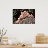 American Cougar Poster (Küche)