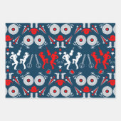 American Country Music Line Tanz Geschenkpapier Set (Vorderseite 2)
