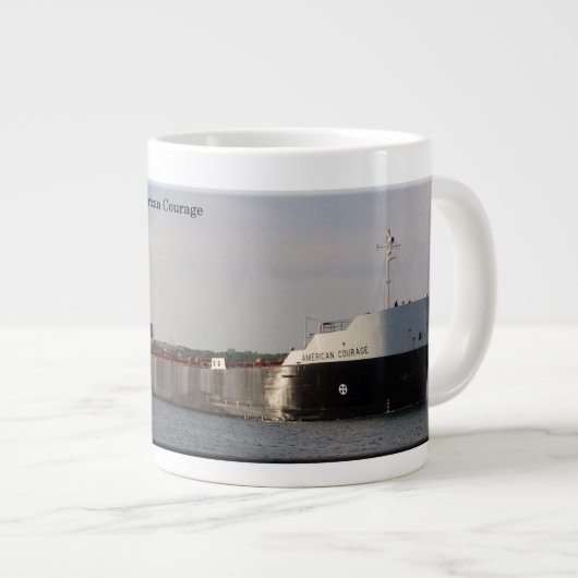 American Courage Jumbo Tasse (Vorderseite Rechts)