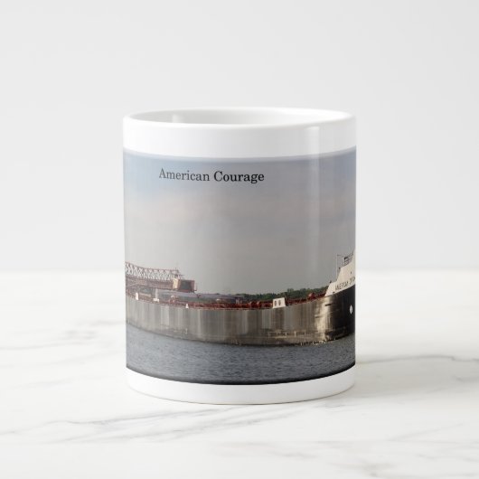 American Courage Jumbo Tasse (Vorderseite)