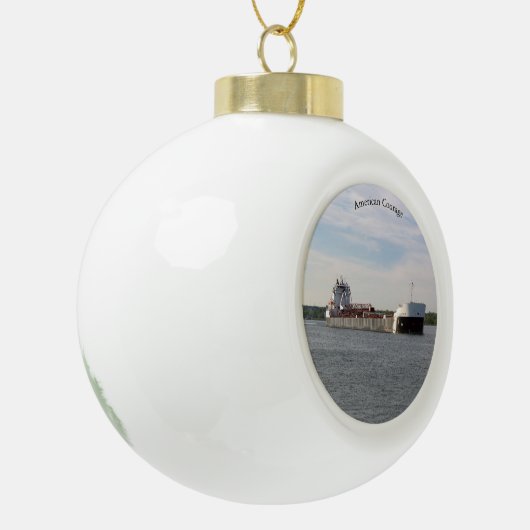 American Course Ball oder Snowflake Ornament (Links)