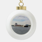 American Course Ball oder Snowflake Ornament (Vorderseite)