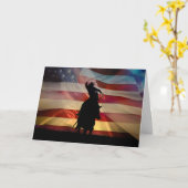 American Cowboy Birthday Card Das ist der Zug Karte (Gelbe Blume)