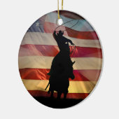 American Cowboy Christmas Ornament (Links)