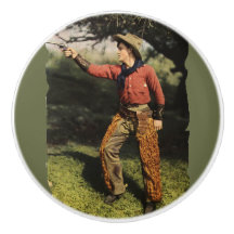 American Cowboy Gunslinger Draw Pull