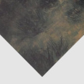 American Cowboy Horse Rider Against Sunset Seidenpapier (Ausschnitt)