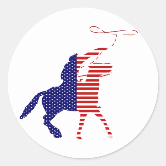 American Cowboy Sticker (Vorderseite)
