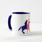 American Cowboy Tasse (Vorderseite Links)