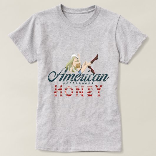 American Cowgirl T-Shirt (Design vorne)