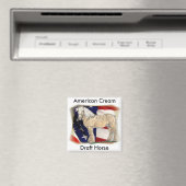 American Cream Horse Magnet (In Situ (Geschirrspüler))