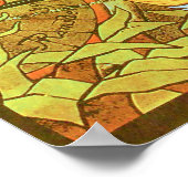 American CRESCENT Cycles Poster (Ecke)