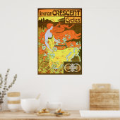 American CRESCENT Cycles Poster (Küche)