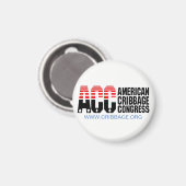 American Cribbage Congress Magnet (Vorderseite/Rückseite)
