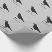 American Crow Geschenkpapier (Ecke)