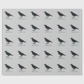 American Crow Geschenkpapier (Flach)