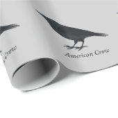 American Crow Geschenkpapier (Rolleneckpunkt)