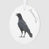 American Crow Ornament (Vorderseite)