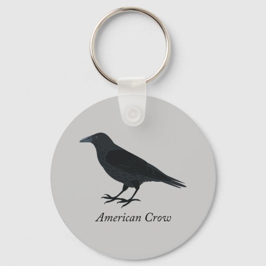American Crow Schlüsselanhänger (Vorderseite)
