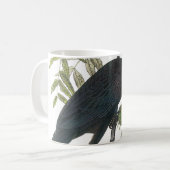 American Crow von Audubon Kaffeetasse (Vorderseite Links)