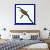 American Cuckoo Bird Canvas Print Leinwanddruck (Insitu (Schlafzimmer))