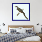 American Cuckoo Bird Canvas Print Leinwanddruck (Insitu (Schlafzimmer))