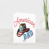 American Dad Cowboy Feiertagskarte (Rückseite)