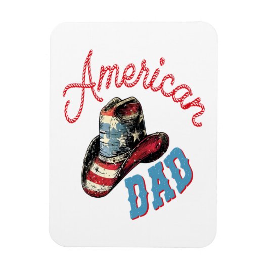 American Dad Cowboy Magnet (Vertikal)
