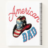 American Dad Cowboy Notizblock (Rückseite)