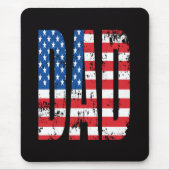 American Dad-Flagge Mousepad (Vorne)