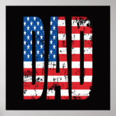 American Dad-Flagge Poster (Vorne)