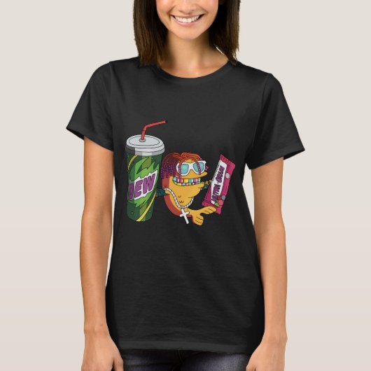 American Dad - Klaus - Nutra-Grain-Riegel und Dew T-Shirt (Vorderseite)