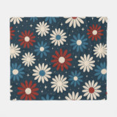 American Daisy's  Fleecedecke (Vorderseite (Horizontal))