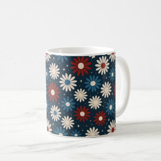 American Daisy's  Kaffeetasse (VorderseiteRechts)